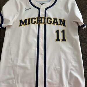 Nike White Perforated Jersey